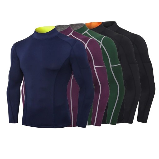 T-shirt de compression pour hommes F1784