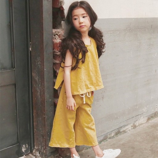 T-shirt et pantalon pour fille L1333