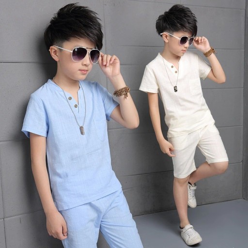 T-shirt et shorts pour garçons L1633