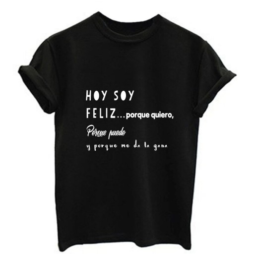 T-shirt feminina com estampado B392