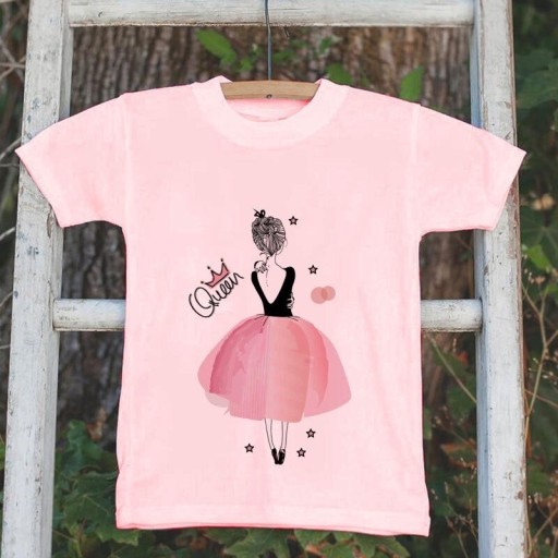T-shirt för tjejer B1494