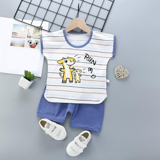 T-shirt och shorts för barn L1180