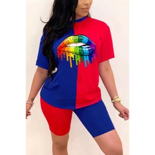 T-shirt och shorts för kvinnor B927