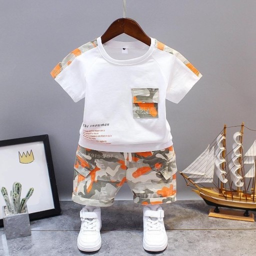 T-shirt och shorts för pojkar L1249