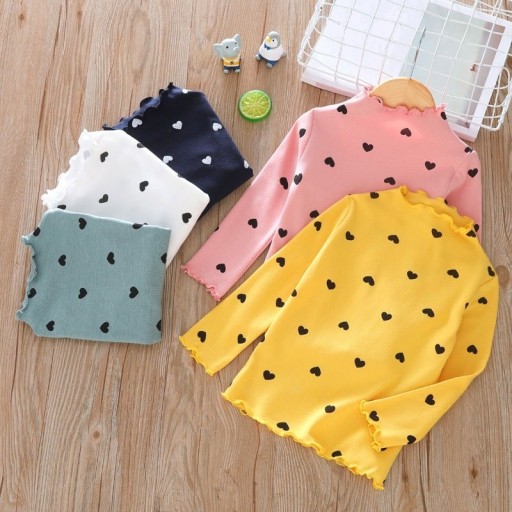 T-shirt pour fille à manches longues B1473