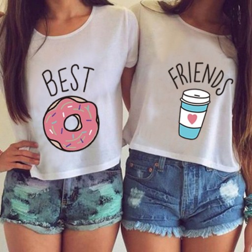 T-shirt pour meilleures amies B188