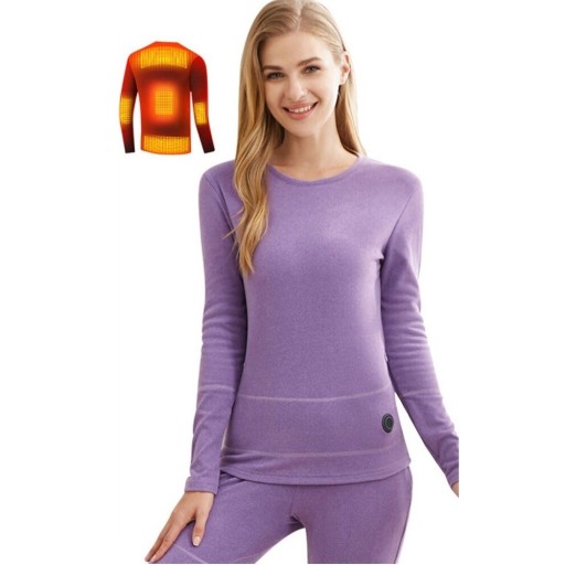 T-shirt thermique chauffant pour femmes