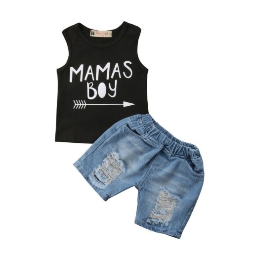 T-Shirt und Shorts für Jungen L1613