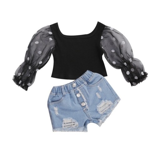 T-Shirt und Shorts für Mädchen L1458