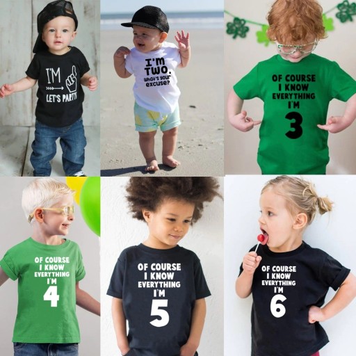 T-Shirt zum Kindergeburtstag B1468