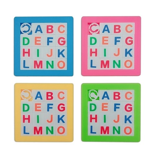 Tabela educativa letras