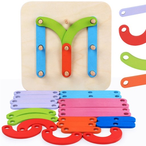 Tableau éducatif en bois