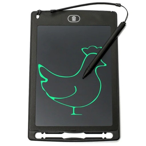 Tableta de dibujo LCD para niños, tablero de dibujo digital ultrafino de 22 cm con lápiz, pantalla a color, juguete para dibujar y escribir