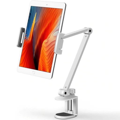 Tablettställ med arm
