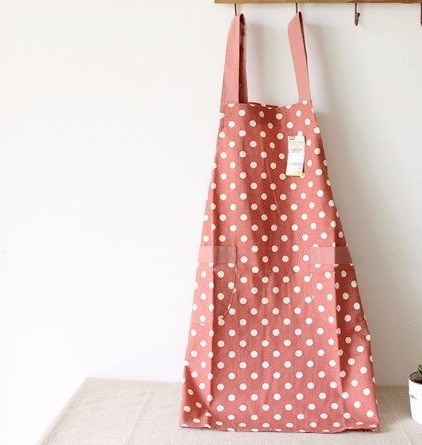 Tablier de cuisine à pois J1959