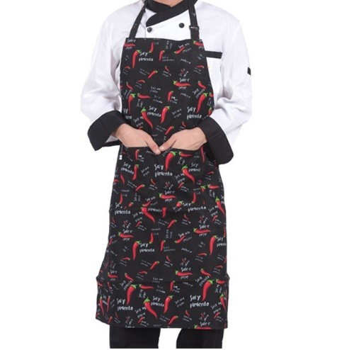 Tablier de cuisine avec impression - Piments