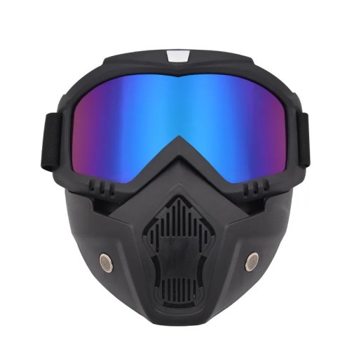 Tactical Paintball Mask Impact-Resistant Protective Motorcycle Goggles CS War Games Airsoft Hunting Shooting Mask 18.5x18 cm