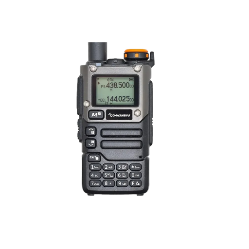 Tactical Radio with Antenna and LCD Display Long Range Radio Professional Dual Channel Radio 200 Channels High Performance Radio