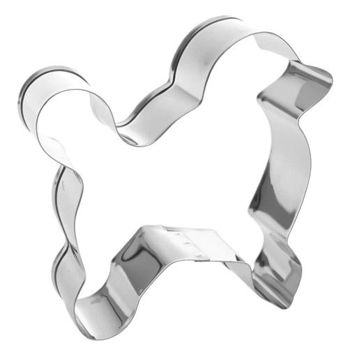 Tagliabiscotti in acciaio inox a forma di cane J727