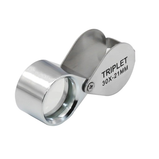Taittuva taskusuurennuslasi 30 x 21 mm