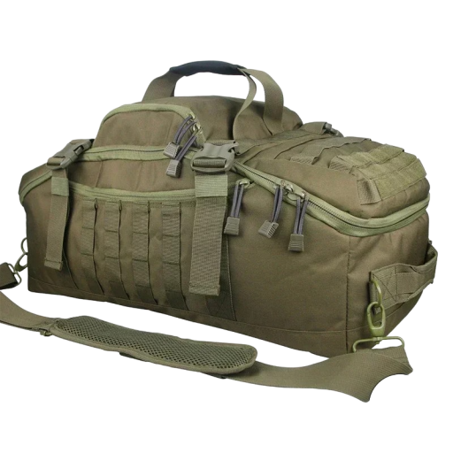 Taktická vojenská taška Kempingová taška Veľkokapacitná taška Turistická taška s niekoľkými vreckami Vojenský batoh 80 l Vodeodolný 68 x 36 x 34 cm Maskáčový vzor