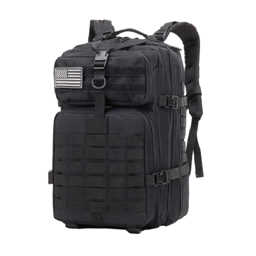 Taktický vojenský batoh Kempingový batoh Velkokapacitní batoh Turistický batoh s několika kapsami Voděodolný 50 l 50 x 30 cm