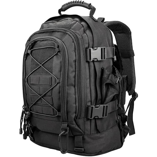 Taktický vojenský batoh Kempingový batoh Veľkokapacitný batoh Turistický batoh s niekoľkými vreckami 65 l Vodeodolný 53 x 38 x 33 cm