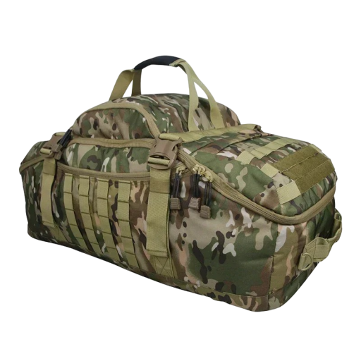 Taktische Militärtasche, Campingtasche, große Kapazität, Tasche mit mehreren Taschen, Wandertasche, Militärrucksack, 80 l, wasserdicht, 68 x 36 x 34 cm