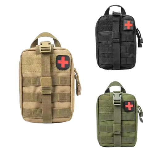 Taktischer medizinischer medizinischer Rucksack Taktischer militärischer Rucksack Medizinische Tasche mit mehreren Taschen Taktisches Erste-Hilfe-Set 21 x 15 x 10 cm