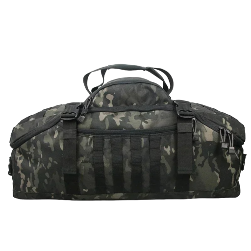 Taktisk militærtaske Campingtaske Stor kapacitet Vandretaske med flere lommer Militærrygsæk 40L Vandtæt 50 x 25 x 26 cm Camouflagemønster