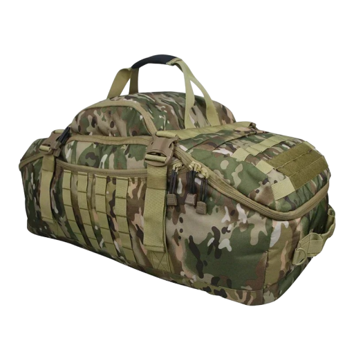 Taktisk militærtaske Campingtaske Stor kapacitet Vandretaske med flere lommer Militærrygsæk 80L Vandtæt 68 x 36 x 34 cm