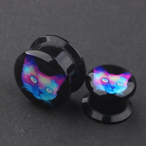 Tampão de acrílico com impressão