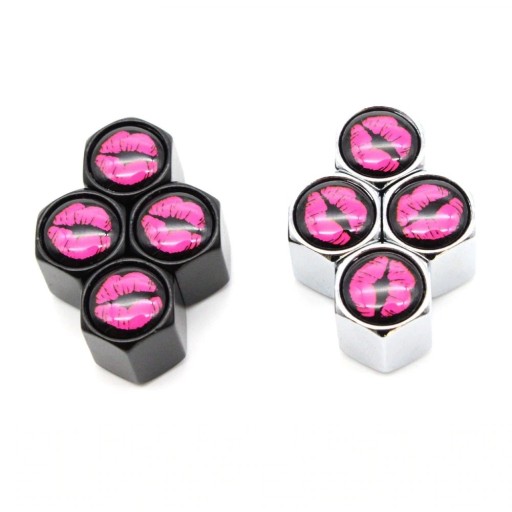 Tampas de válvula - lábios 4 unid