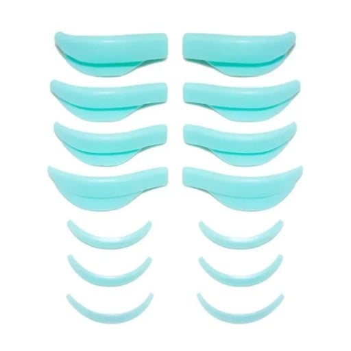 Tampoane din silicon pentru extensii permanente de gene, aplicatoare și instrumente pentru ondularea genelor, clește 3D, set cosmetic