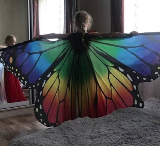 Tańczące skrzydła motyla dla dzieci