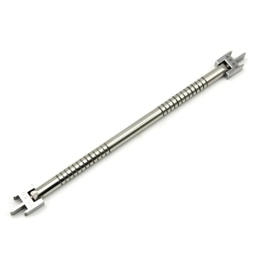 Tandheelkundig orthodontisch positioneringsmeetinstrument van roestvrij staal Verstelbare houder voor beugels 3,5 4,0 4,5 5,0 mm Orthodontische