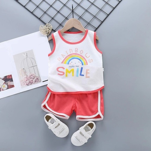 Tank top i szorty dziecięce L1149