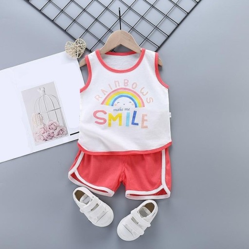 Tank top i szorty dziecięce L1181