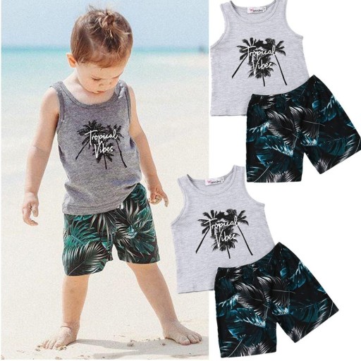 Tanktop und Shorts für Jungen L1598