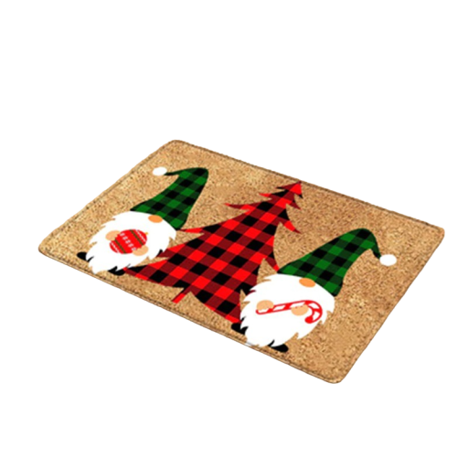 Tapete de Natal duendes 40x60 cm