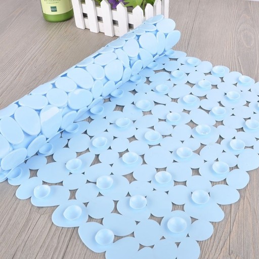 Tapis de bain motif pierre C42