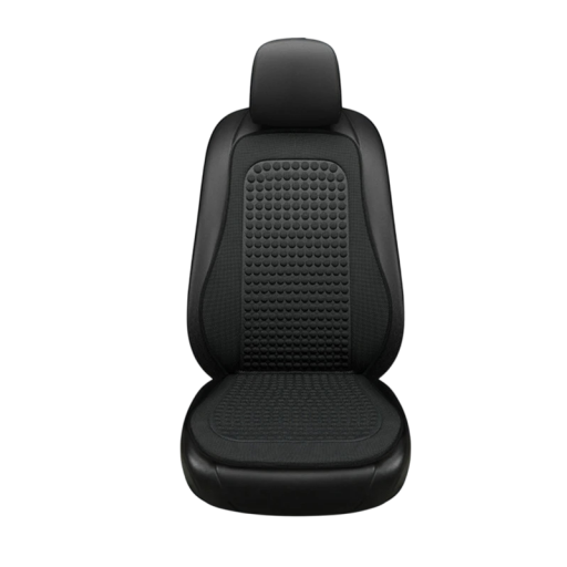 Tapis de protection pour siège auto Coussin avec dossier Housse de massage rafraîchissante Cool Silk Housse respirante pour siège de voiture Protection contre les rayures