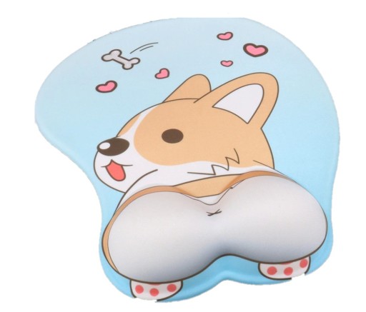 Tapis de souris avec support ergonomique pour le poignet K2406