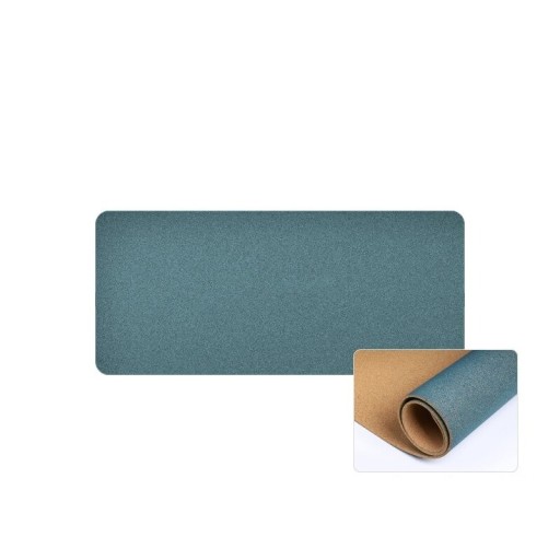 Tapis de souris et de clavier en liège réversible