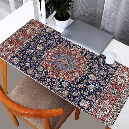 Tapis de souris et de clavier en tapis persan