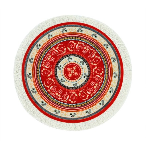 Tapis de souris et de clavier rond K2457
