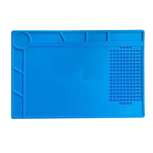 Tapis en silicone avec organisateurs pour réparation