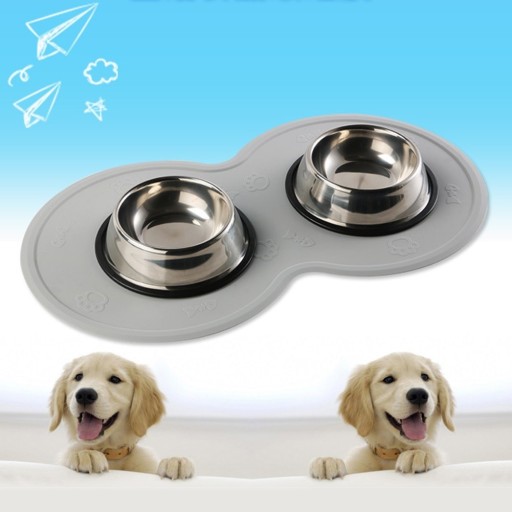 Tapis pour gamelles d'animaux
