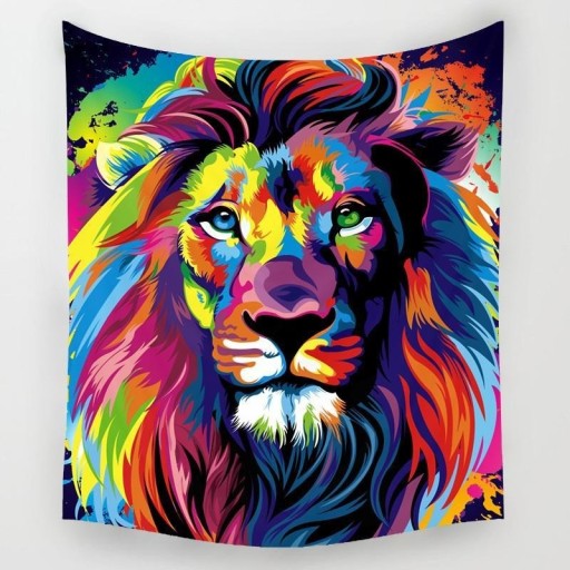 Tapiz de pared con león C528