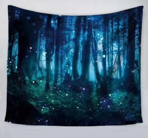 Tapiz de pared con temática forestal